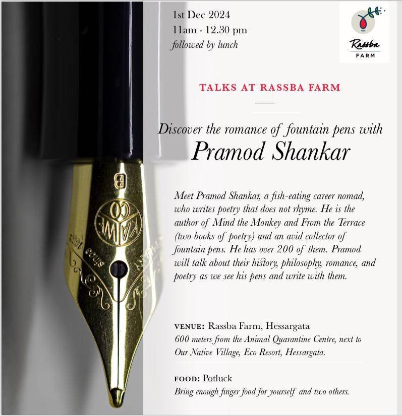Talks at Rassba Farm with Pramod Shankar